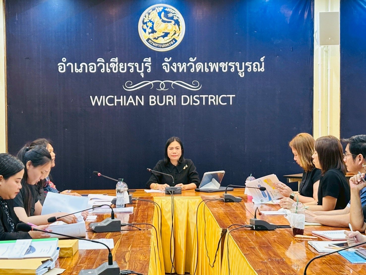 พช.วิเชียรบุรี ต้อนรับคณะติดตาม สนับสนุน นิเทศ และประสานกิจกรรมพัฒนาชุมชน ประจำปีงบประมาณ พ.ศ. 2569